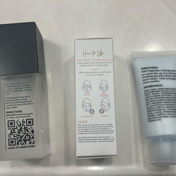 Beauty Society- Drama Free repair serum, volcanic stone roller & Crystal Ball - Picture 2 of 2